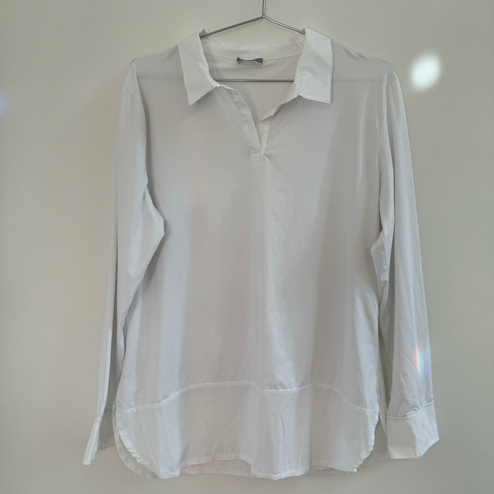 Naya White Long Sleeve Top